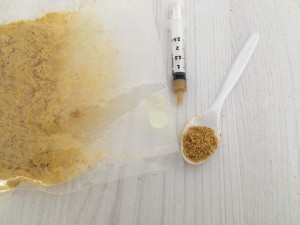 Questo è il becchime che gli ho dato dall’inizio